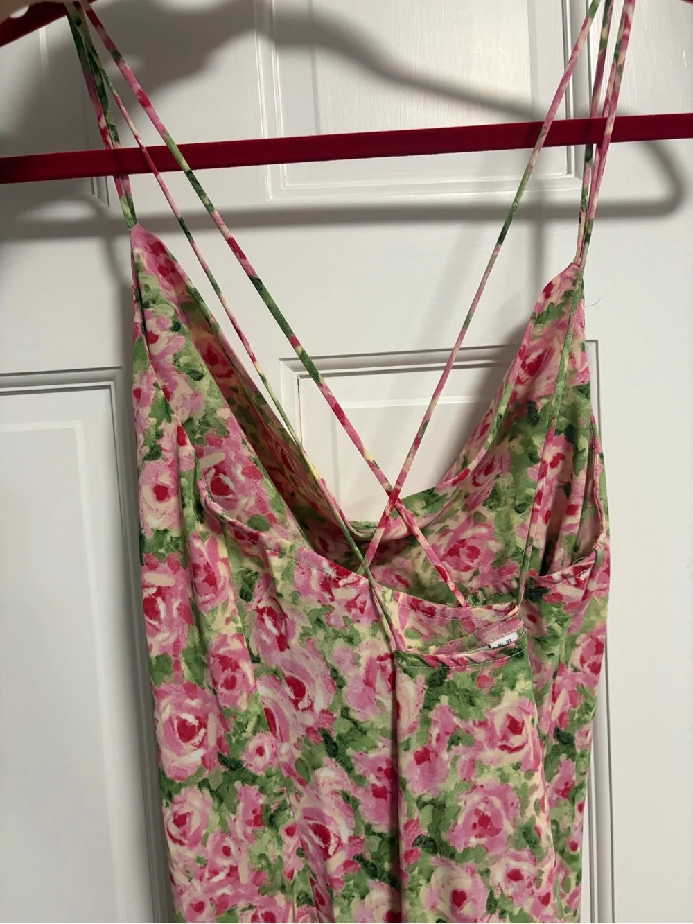 VILA Floral Slip Dress NWOT